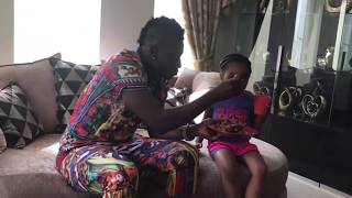 Exclusive Asamoah Gyan spending quality time with his family [upl. by Niraa793]