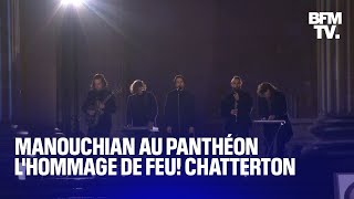 Missak Manouchian Feu Chatterton interprète quotLAffiche rougequot de Léo Ferré et Louis Aragon [upl. by Alwin932]