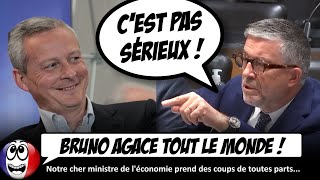 quotFaites TAIRE Bruno Le Maire quot semporte le député LIOT Bertrand Pancher [upl. by Aehtna]