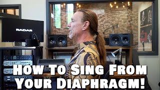 How To Sing From Your Diaphragm  Ken Tamplin Vocal Academy [upl. by Olracnaig]