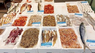 Mercato del Pesce di Pozzuoli  Napoli [upl. by Ehsom]