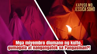 Mga miyembro diumano ng kulto gumagala at nangangatok sa Pangasinan  Kapuso Mo Jessica Soho [upl. by Yetah]