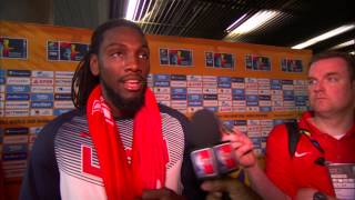 Kenneth Faried on Team USAs Win over New Zealand [upl. by Leclair]