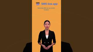 SMSboxapp  Online service receiving SMS on real mobile numbers [upl. by Nahtiek367]