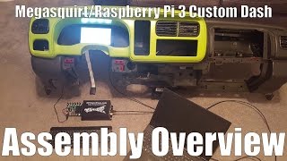 MegasquirtRaspberry Pi Dash Version 20 Construction Walkthrough [upl. by Ennaylime]