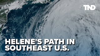 Hurricane Helene will hit Big Bend in Florida and head north [upl. by Eah18]