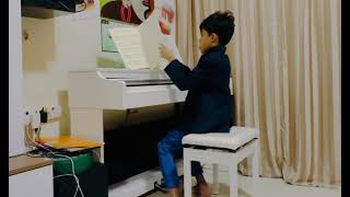 Distinction 87100  Trinity College London piano grade 2 Exam2024 by Vihaan Mandape [upl. by Blodgett]