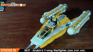 LEGO 8037  LEGO Anakin’s YWing Starfighter [upl. by Amolap]