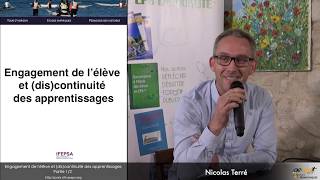 Nicolas Terré  Bistrot pédagogique sur l’engagement de lélève en EPS – Partie 56 [upl. by Stiles281]