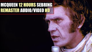 HD 1970 12 Hours of Sebring quotSteve McQueen Interviewquot REMASTER AUDIOVIDEO [upl. by Attiuqaj289]