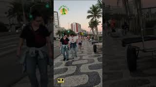 IPANEMA  RIO DE JANEIRO🚶🌴🏖️🌞🌊 riodejaneiro ipanema trip travel beach walkingtour rj walk [upl. by Yasui]