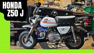 Honda Z50 J Monkey Bike [upl. by Intruoc]