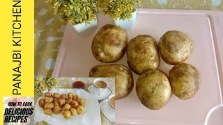 Potato Snacks Recipe  Evening Potato Snacks By Panjabi kitchen [upl. by Anala]