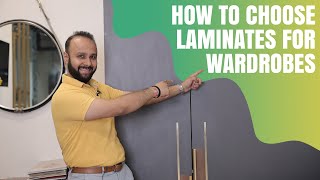 How to choose laminate for wardrobe [upl. by Kirsten476]