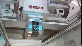 CNC Milling Machine High Speed 5 axis Gantry Type Machining Center Huron KXG45 [upl. by Lais]