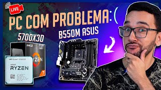 AO VIVO Tela AZUL da MORTE Pc de Inscrito ZOADO  Placa Mãe ou Processador ASUS TUF  5700x3d [upl. by Stillas]