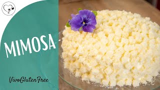 Torta MIMOSA FACILE in 1 minuto shorts  VivoGlutenFree [upl. by Douty]