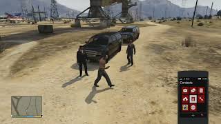 GTA V Ledge Buffer Grab by getting away the the FIB Guard when being spotted part 2 [upl. by Oliviero290]