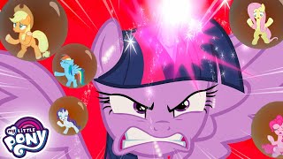 friendship is magic  The ponies friendship never gets defeated  all battles  MLP [upl. by Marcos410]