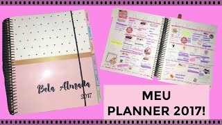 MEU PLANNER 2017 Bela Almada SEMANAESPECIALDOSBELOVERS [upl. by Teews620]