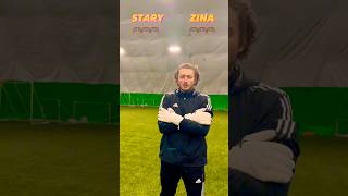 👻 STARY vs ZINA😇 Goalkeeper battle🧤⚽️ football soccer skills goalkeeper save shortsfootball [upl. by Beverlie395]