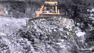 TWO DOZERS WORKING ON BACKFILL [upl. by Ise]