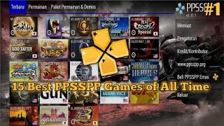 15 Best PPSSPP Games Of All Time  PPSSPP Emulator  Part 1 [upl. by Hendren]