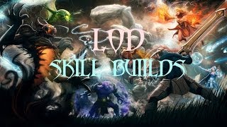 Dota  LoD Skills Builds Stunlock Ravaging Combo  REMASTERED [upl. by Nazario291]