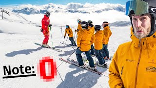 SkiTechnik Bewertung Training mit DSVTeam in der Aletsch Arena [upl. by Margareta]