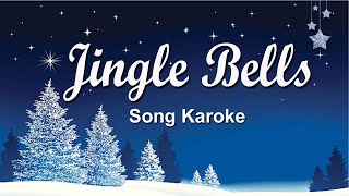 Jingle bells Karoke  Jingle bells karaoke lyrics  Jingle bells instrumental no copyright hints4me [upl. by Satsoc]