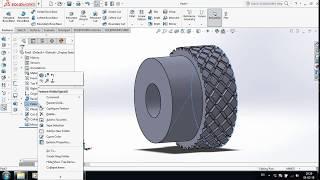 SolidWorks Tutorial  How to make Knurling [upl. by Eleanore]