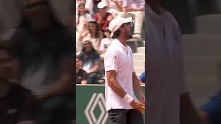 Gros craquage de Vacherot après sa victoire en qualifications de RolandGarros face à Debru ttennis [upl. by Aryas]