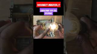 Homemade inverter viral trending electronic inverter project diy technology shorts ytviral [upl. by Solotsopa]