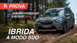 Subaru Forester eBoxer 2020 prova del nuovo SUV ibrido 4x4 che si esalta in off road [upl. by Imena]