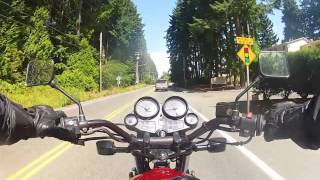 1982 Suzuki GS1100E GoPro Hero 2 [upl. by Pet]