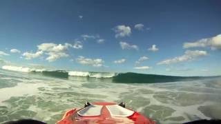 Surf Life Saving Board Paddling  Wave Session [upl. by Yenduhc]