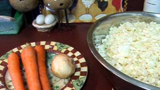 How to make Freezer Cole Slaw [upl. by Yeblehs586]