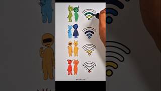 Human Sprunki Incredibox wifi drawing 🛜 shorts trend coloring [upl. by Lawson]