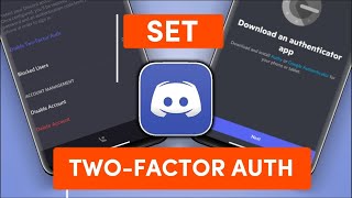 How To EnableSetup Two Factor Authentication on Discord  Turn on 2FA on Discord [upl. by Neeka865]