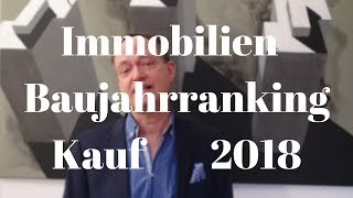 2018 Kauf Immobilienbaujahrranking [upl. by Nauqan109]