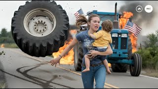 Shocking Moments Of Luckiest People Caught On Camera [upl. by Neyud]