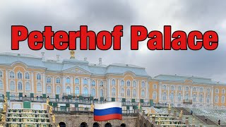 PETERHOF PALACE  St Petersburg Russia  Vlog7 [upl. by Acinaj]