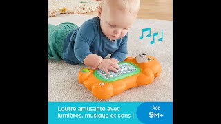 Fisher Price Linkimals Lola la Loutre jouet bébé interactif [upl. by Hanna]