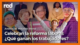 ¿Qué ganan los trabajadores en Colombia con la reforma laboral aprobada en Cámara de Representantes [upl. by Fesuoy]