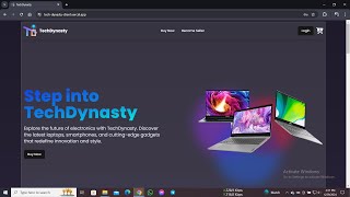 TechDynasty Fullstack ecommerce site  NextJS  MERN TypeScript [upl. by Laban982]