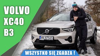 Volvo XC40 B3 20 163 KM FWD Ultra 2024 I wszystko się zgadza [upl. by Ric]