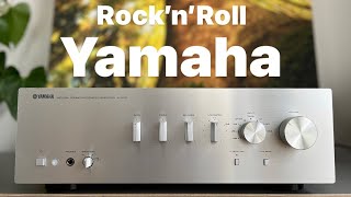 Yamaha AS 701 Der Rock’n’Roll Verstärker  Low Budget Amp  Lehmann Audio Black Cube Phono Review [upl. by Ahsonek964]