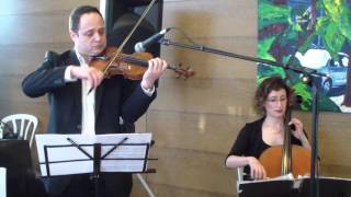 La Donna e mobile GVerdi  Rigoletto  violin  cello  17042016 [upl. by Aleakcim]