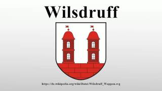 Wilsdruff [upl. by Karub864]