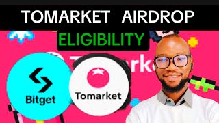 Tomarket Airdrop Eligibiity  Connect bitget wallet to tomarket [upl. by Annenn]